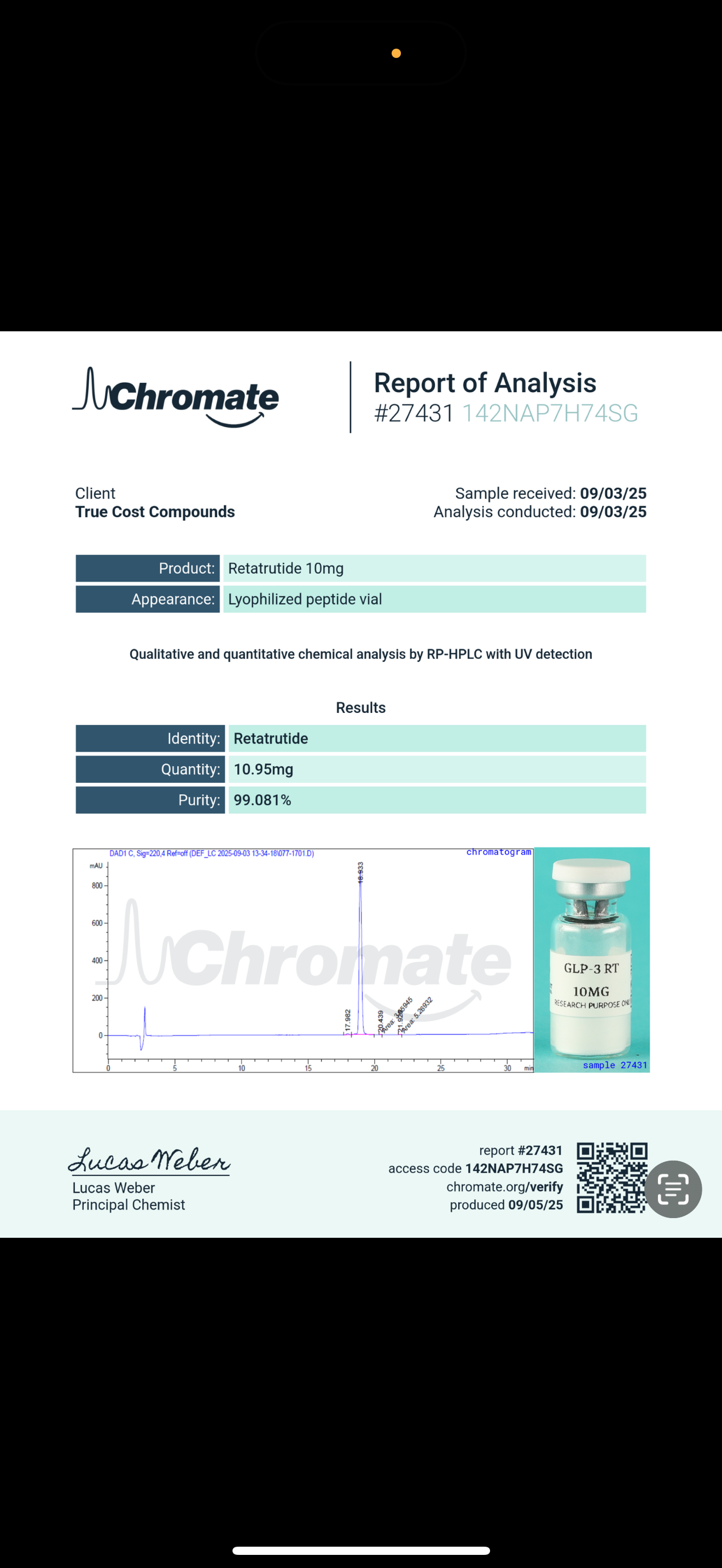 GLP-3 RT 10MG